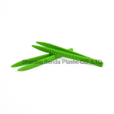 114mm disposable medical pp plastic tweezers