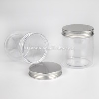 transparent gum candy 250ml empty plastic bottles