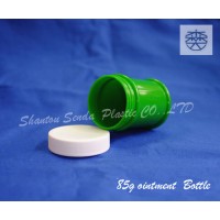 big size mentholatum bottle, 85g plastic jar ointment, big size plastic jar for ointment cream