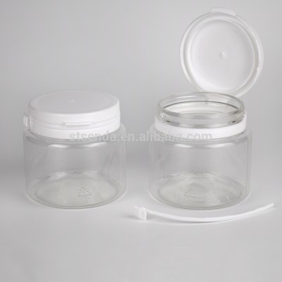 150ml PET pull-ring lid plastic transparent empty candy bottles