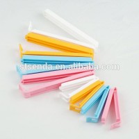 106mm food bag clip, multi color plastic bag clips