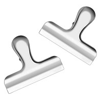 Stainless Steel Heavy-Duty Food Bag Clips,great for Air Tight Seal Grip on Coffee & Food Bags, Kitchen Home Office Usage