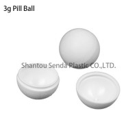 Hot sale plastic medicine ball,plastic high quality PP soft pill shell