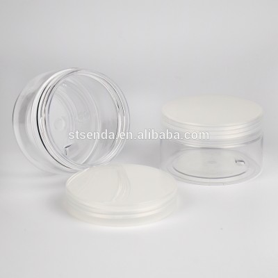 80ml screw cap pet clear plastic empty nuts bottles